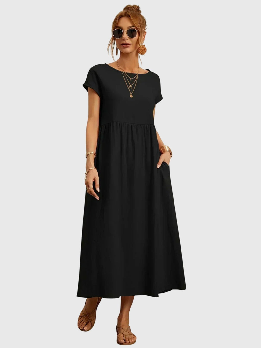Alicia | Casual Pocket Dress