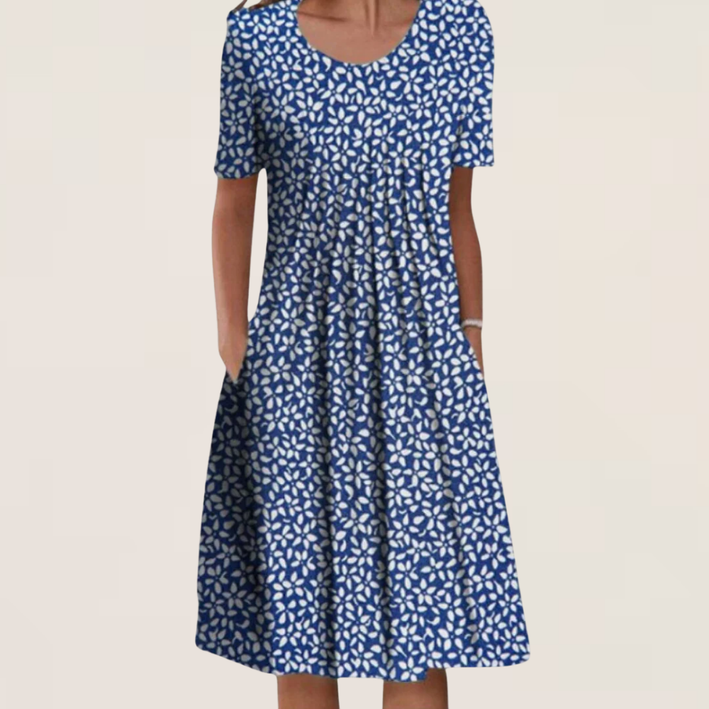 Evalisse | Flattering Midi Layered Dress