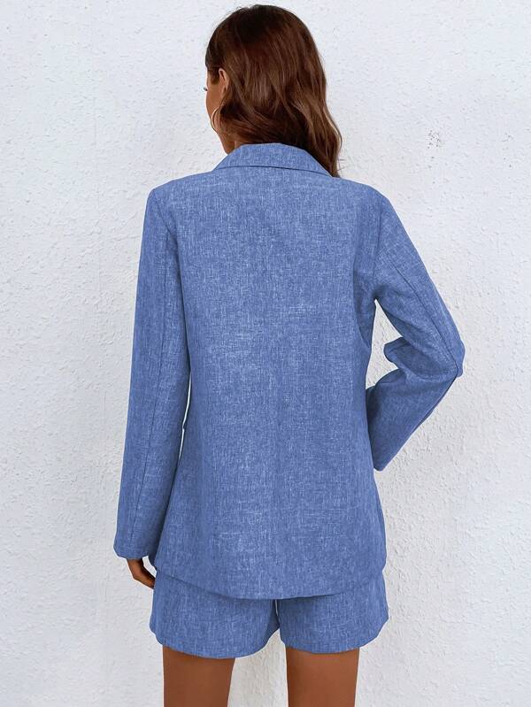 DIOR | STYLISH 2-PIECE LINEN SUIT AND SHORTS SET