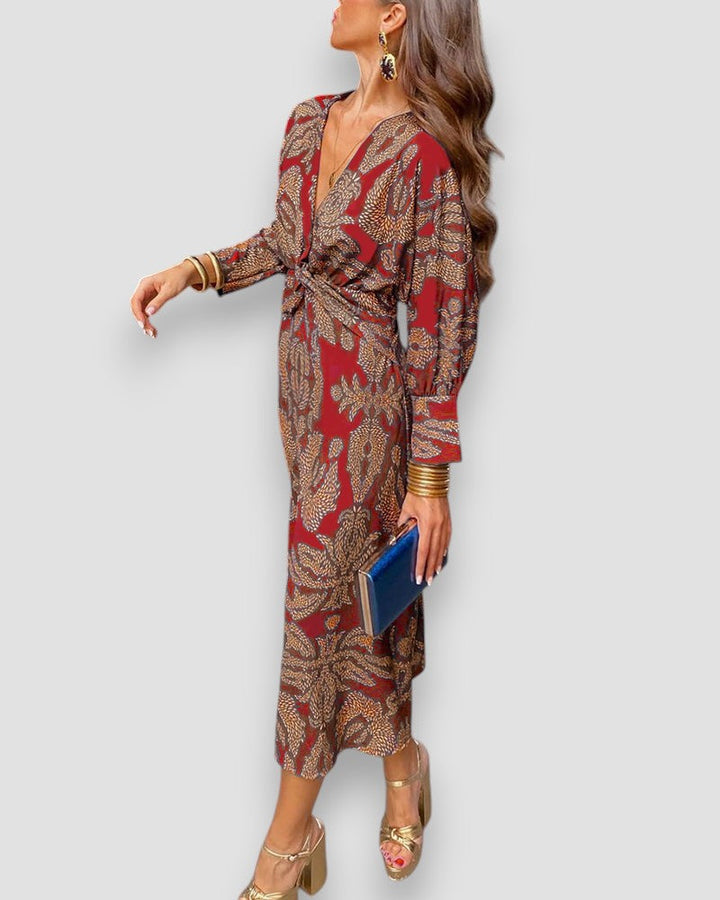 CELINE - SEXY V-NECK DRESS
