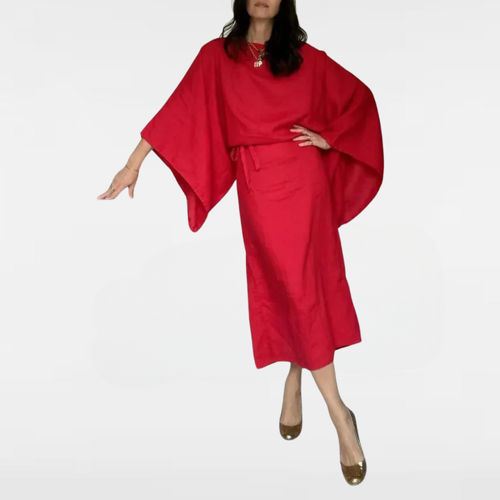 Saphira | Maxi kimono-style dress