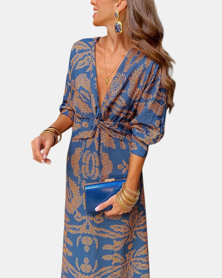 CELINE - SEXY V-NECK DRESS