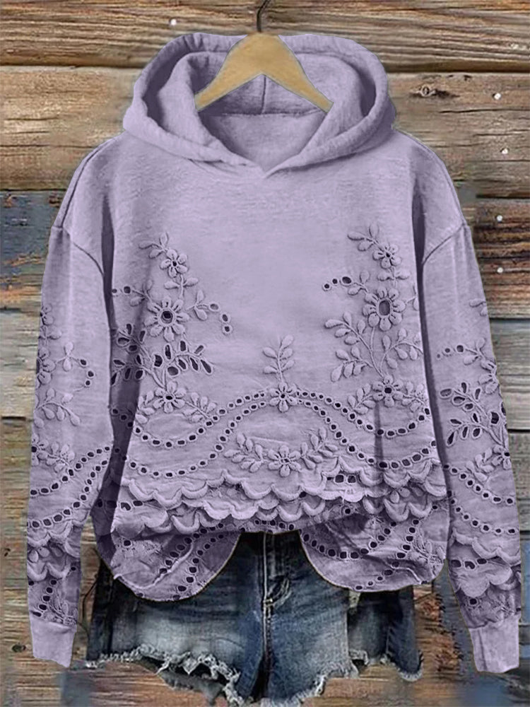 Ravella™ - Vintage Printed Hoodie