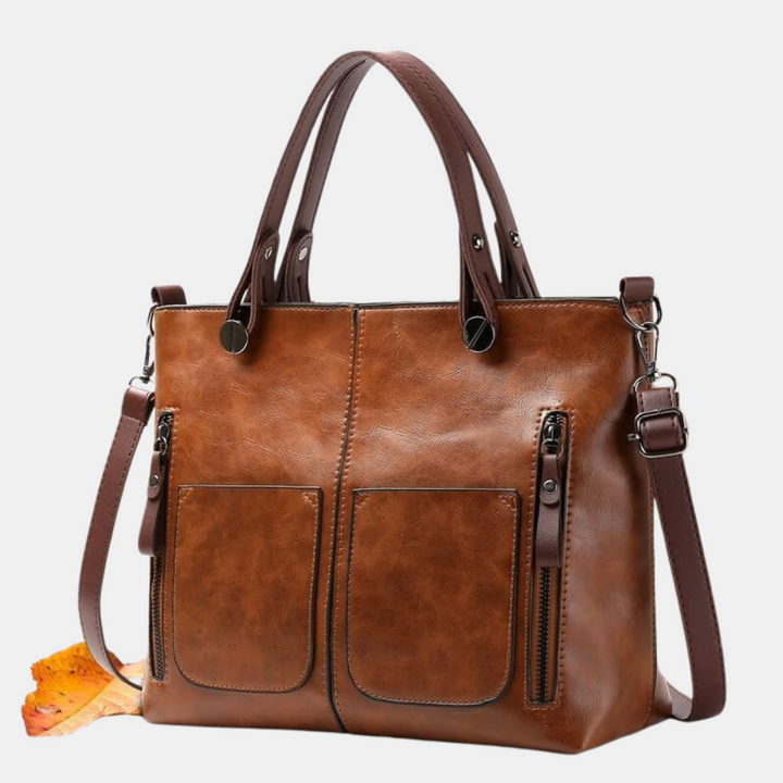 GAIL | VINTAGE LEATHER CROSSBODY BAG