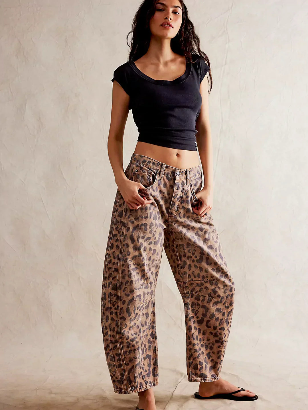 EDITH - COMFORTABLE LEOPARD PANTS