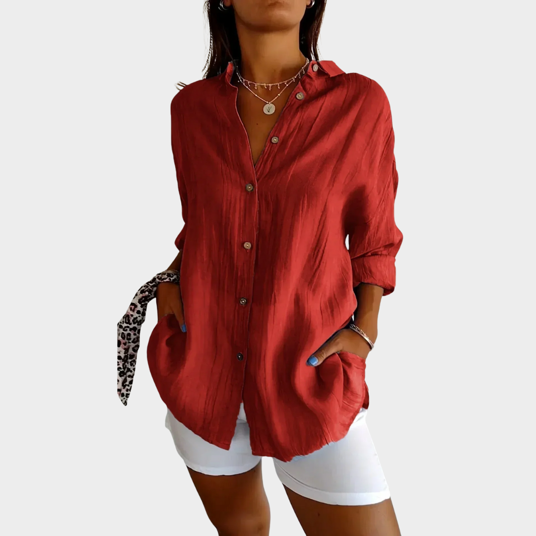 Seraphina | High-Quality Cotton Blouse