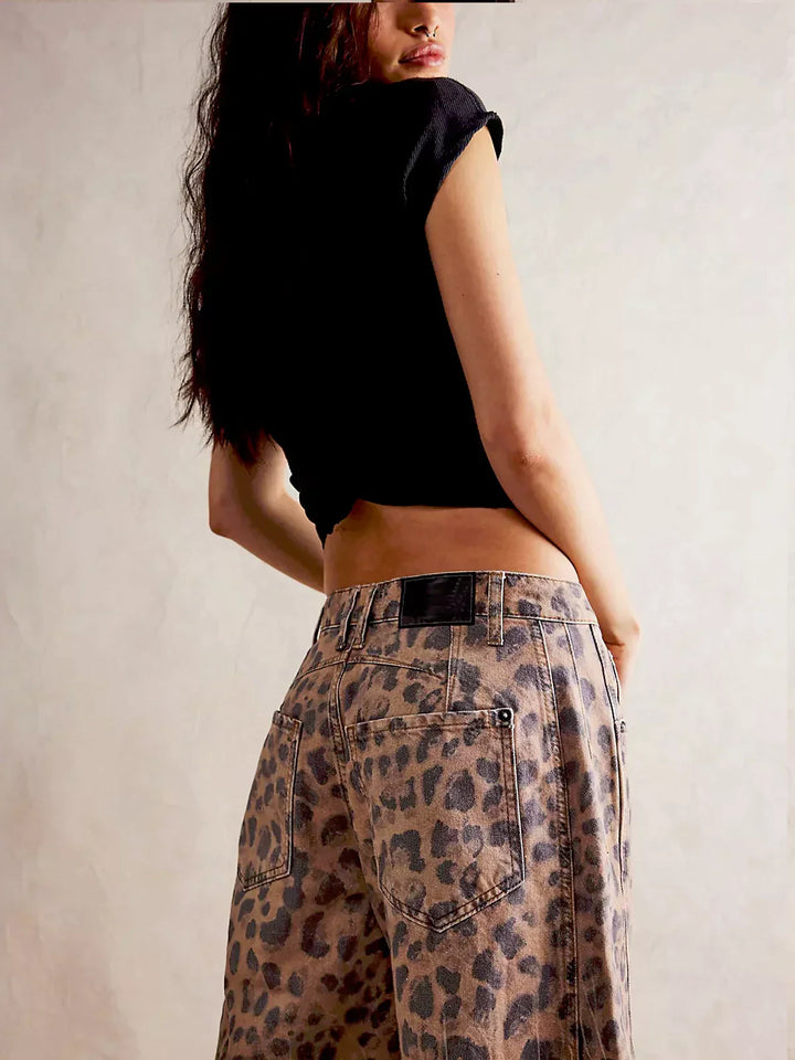 EDITH - COMFORTABLE LEOPARD PANTS