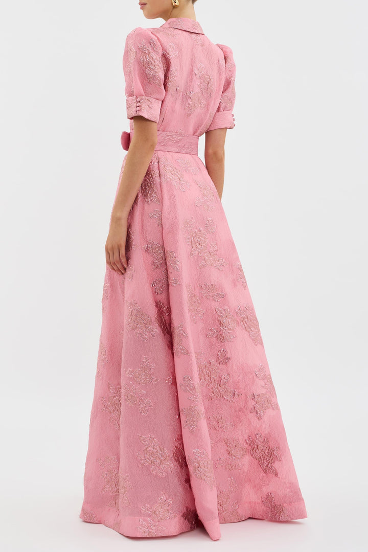 Rosie | Puff Sleeved Maxi Dress