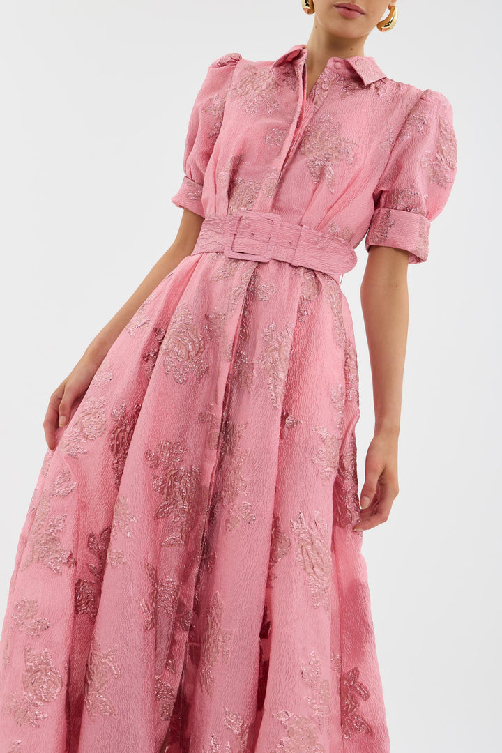 Rosie | Puff Sleeved Maxi Dress