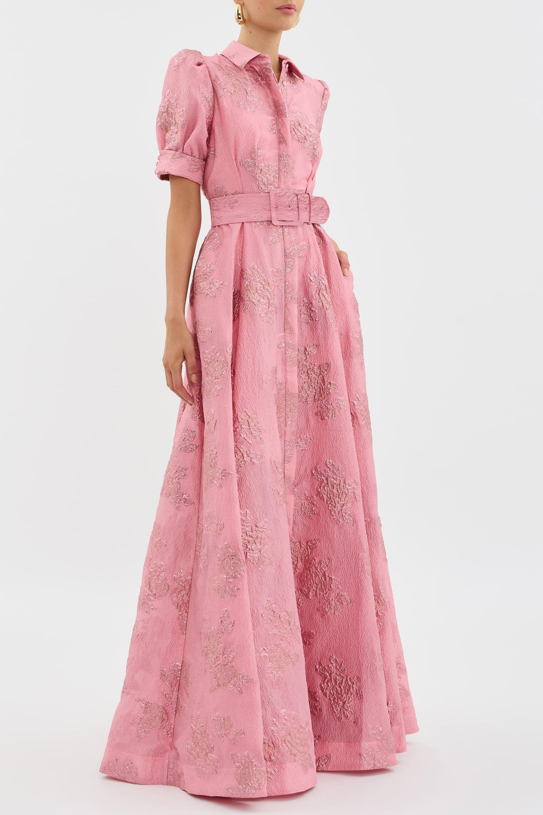 Rosie | Puff Sleeved Maxi Dress