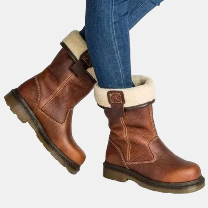 Seraphina | Rugged Leather Boots