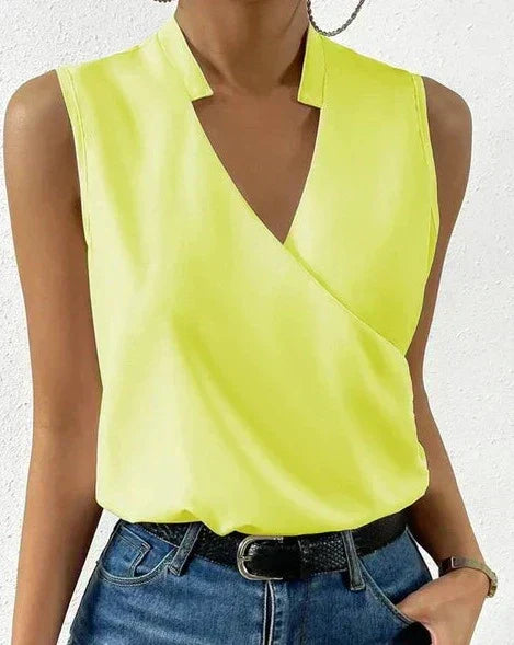 Genesis | Casual Loose Cross Wrap Top