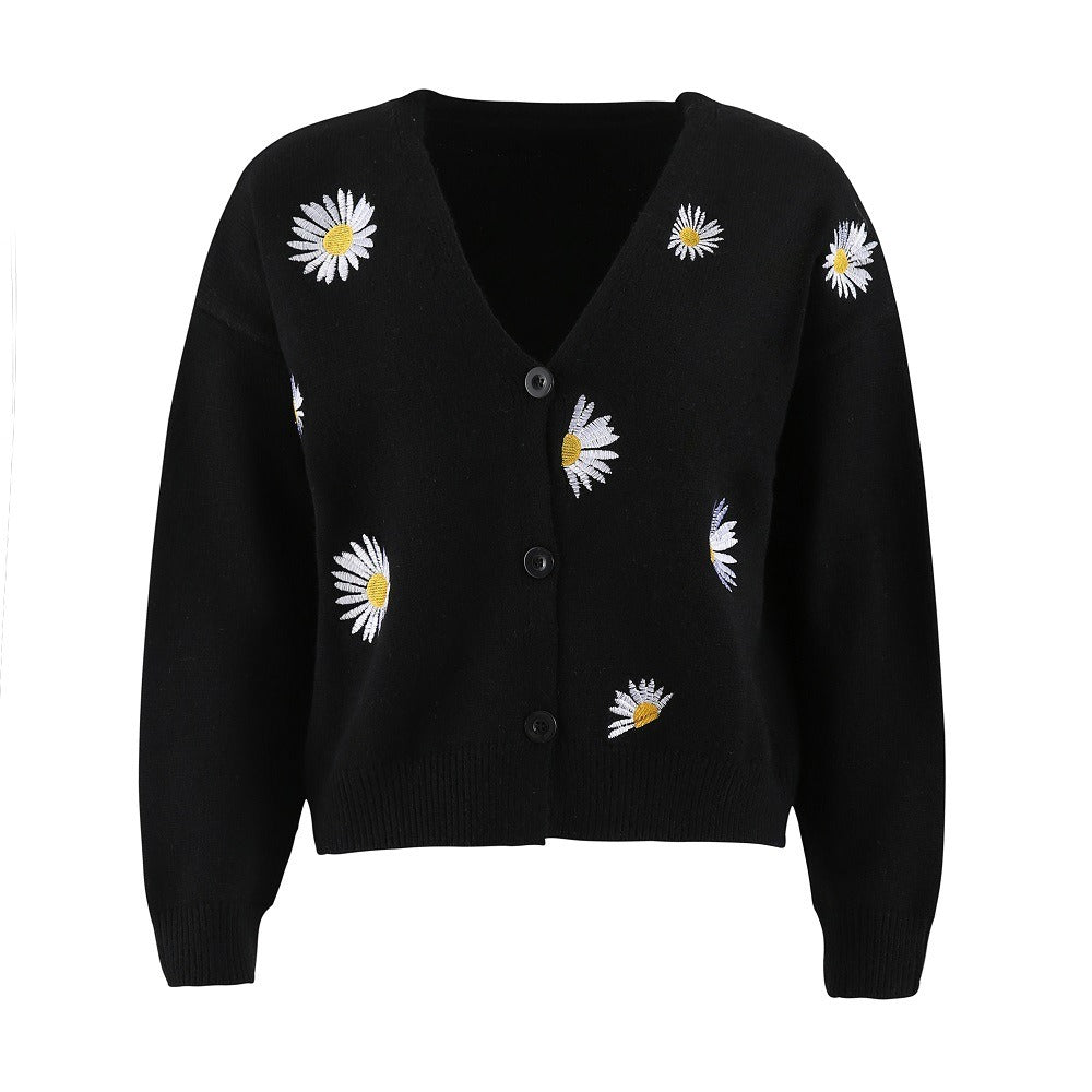 Zoe - Cozy Floral Cardigan