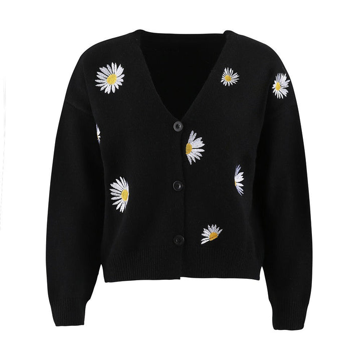 Zoe - Cozy Floral Cardigan