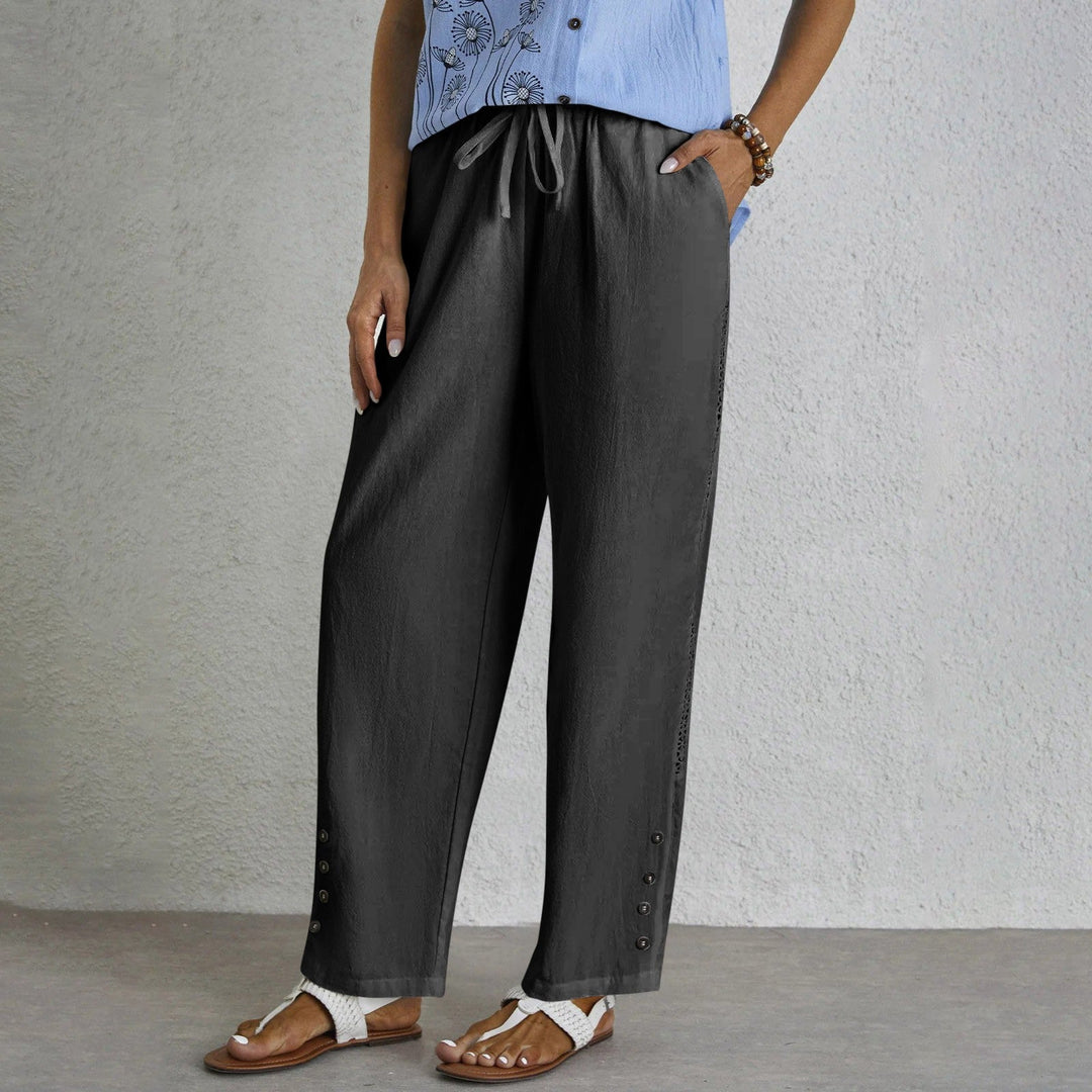 SHAIRA | CHIC BUTTONED PANTS