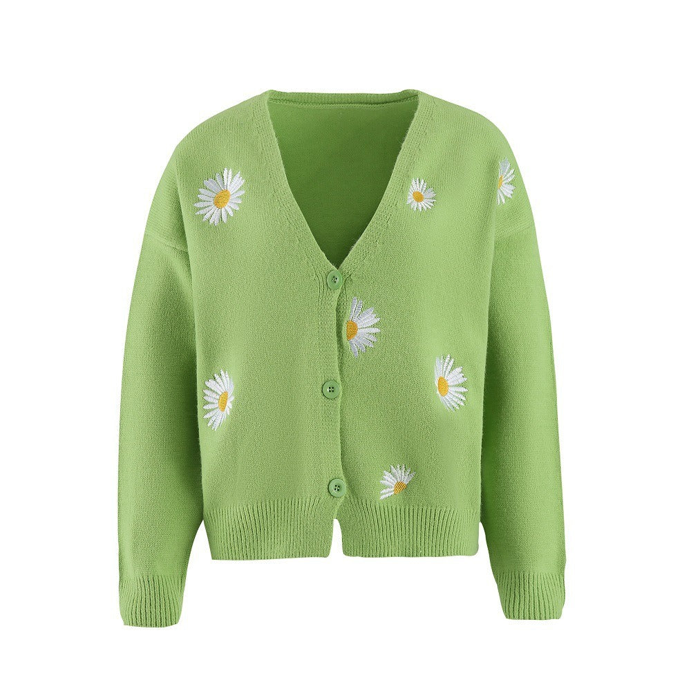 Zoe - Cozy Floral Cardigan