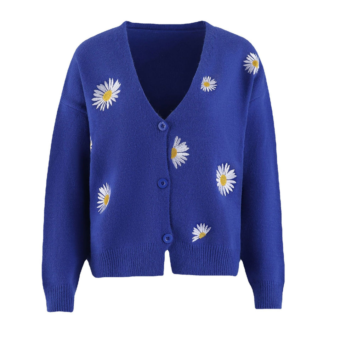Zoe - Cozy Floral Cardigan
