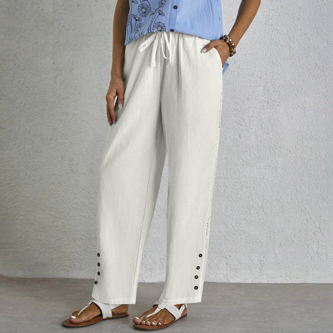 SHAIRA | CHIC BUTTONED PANTS