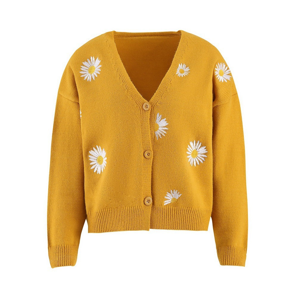 Zoe - Cozy Floral Cardigan