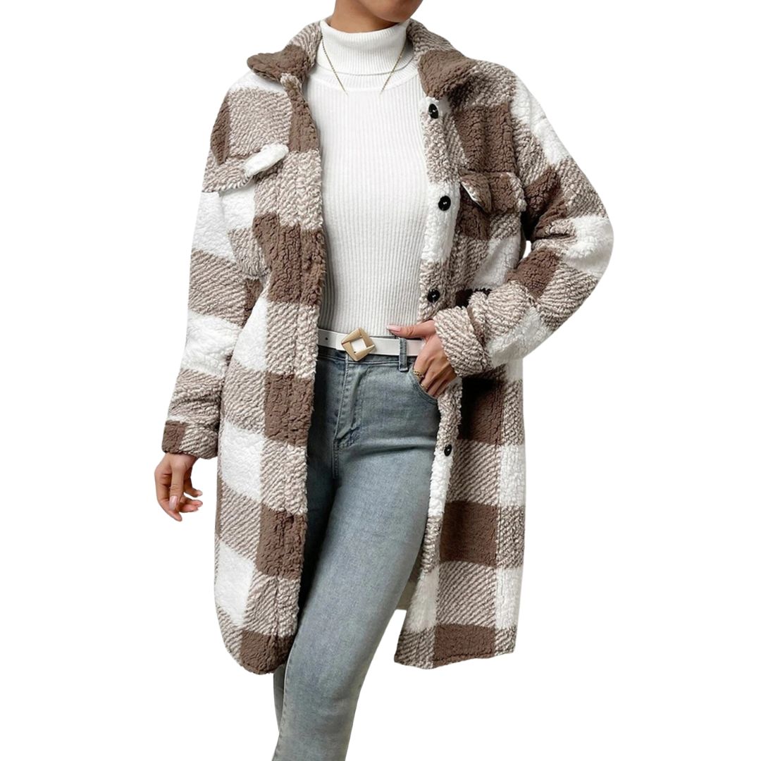 Emilia | Warm Fleece Overcoat