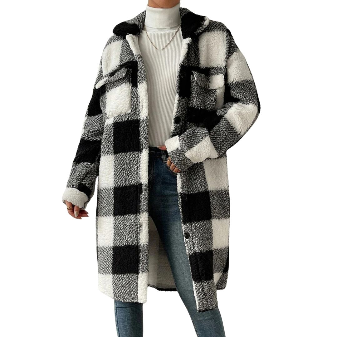Emilia | Warm Fleece Overcoat