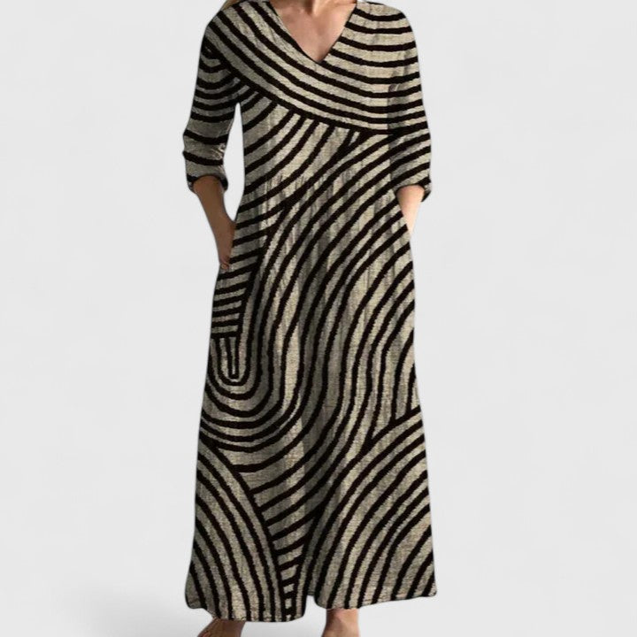 Rachel | Loose Casual Printed Dress
