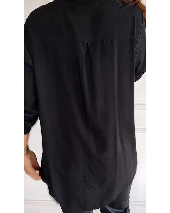 Paisley | Sparkling V-Neck Blouse
