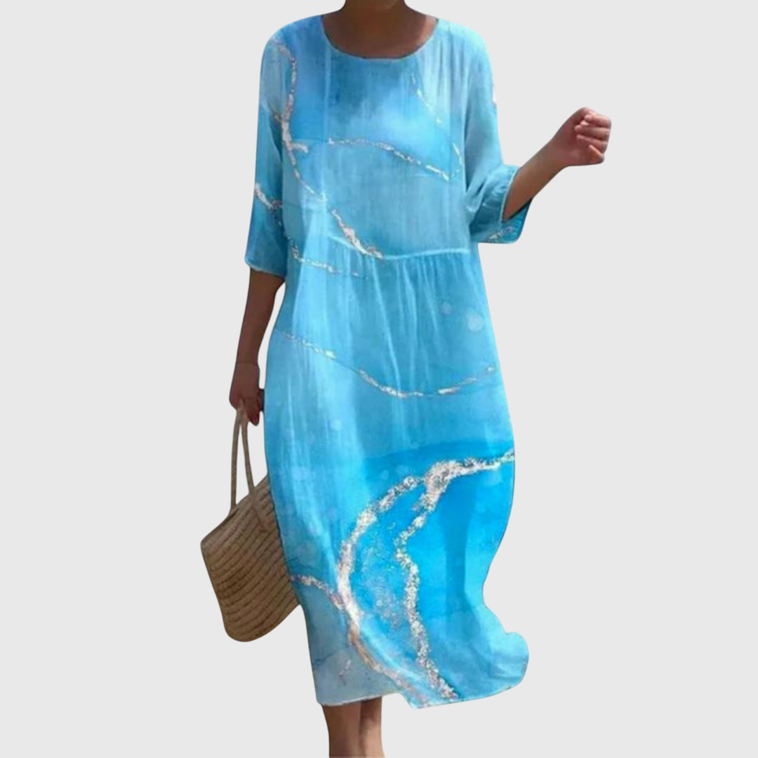 Cassandra | Stylish Floral Maxi Dress