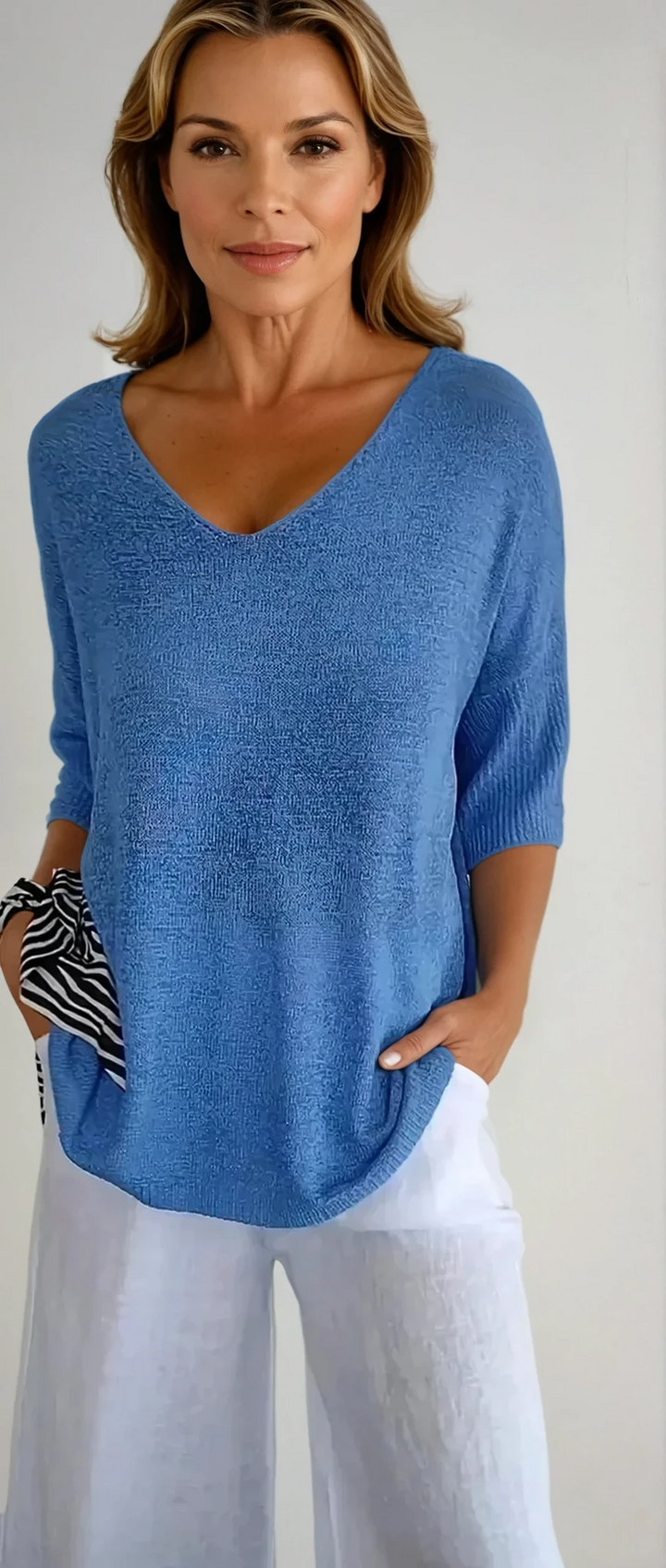 Hannah | Slimming V-Neck Top