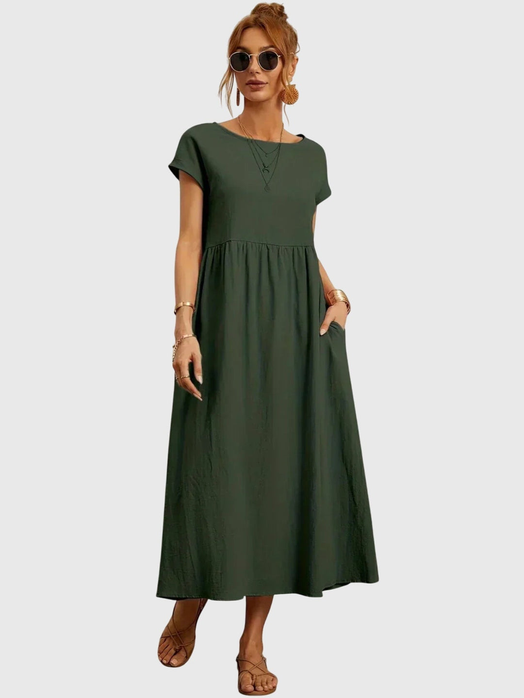 Alicia | Casual Pocket Dress