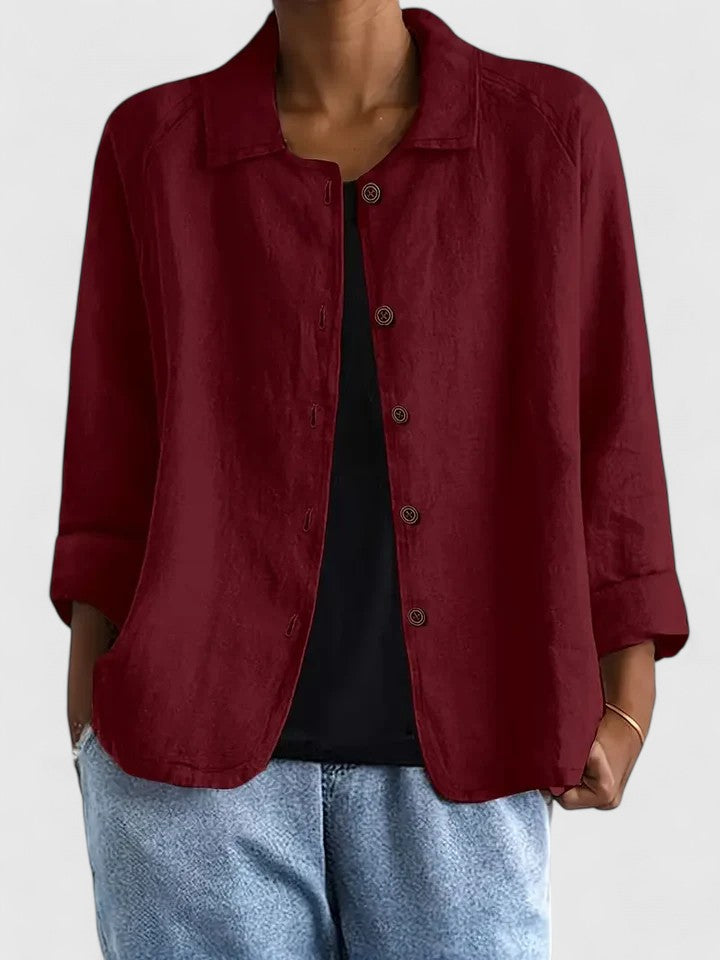 Sophia | Classic Cotton Light Cardigan
