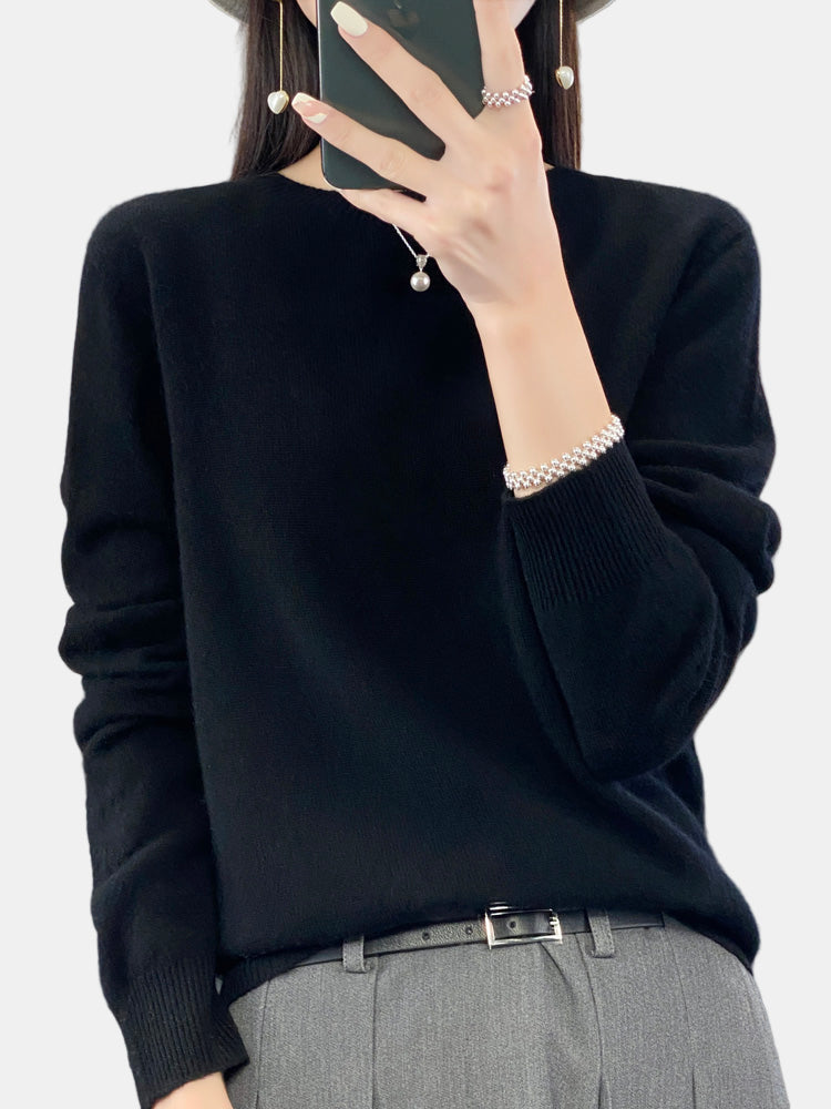 Evadne | Cozy Cotton Sweater