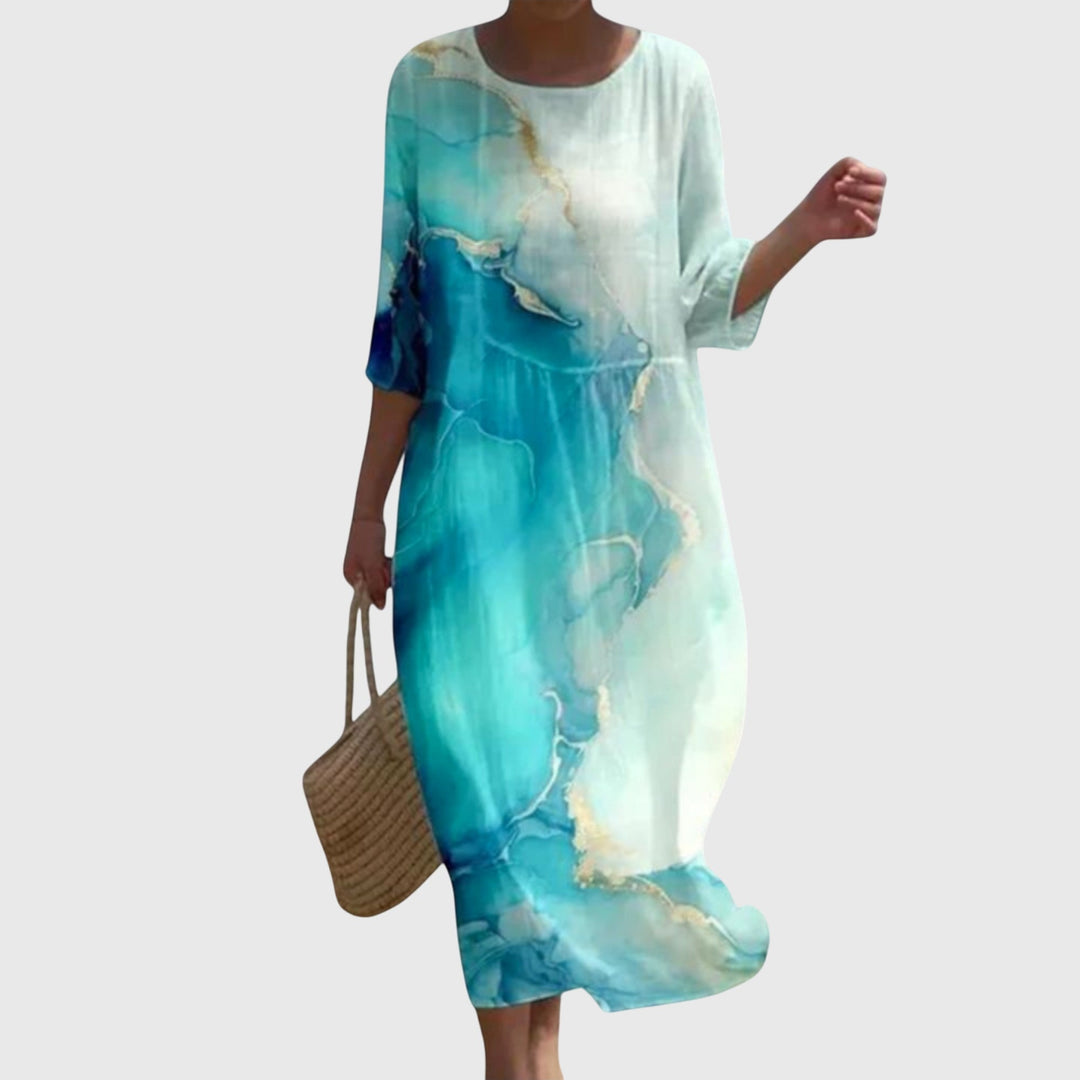 Cassandra | Stylish Floral Maxi Dress