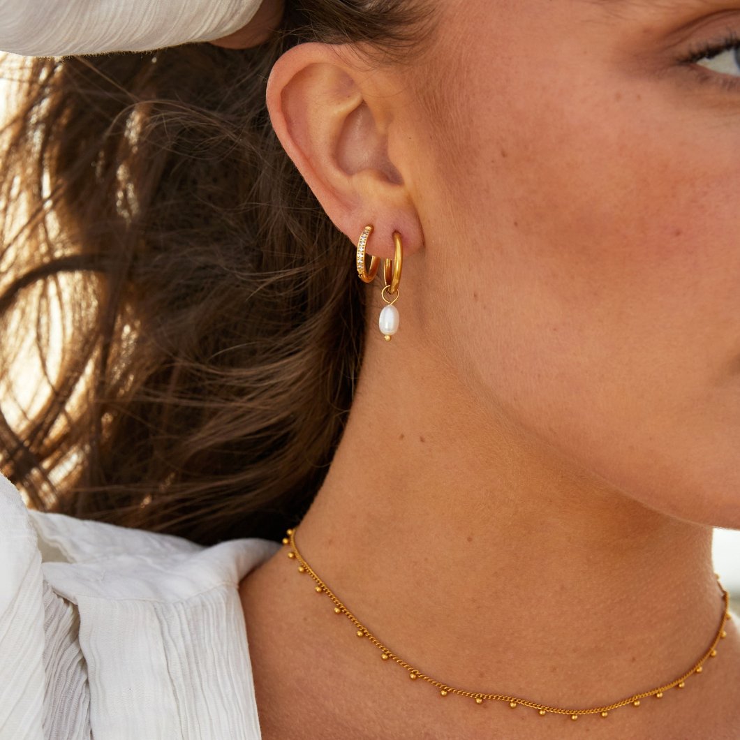SERENITY | ELEGANT PEARL EARRINGS