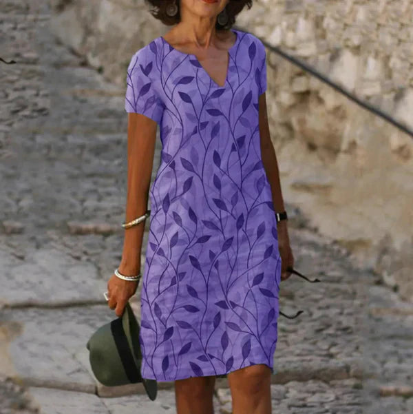 ALORA | SLIMMING SUMMER MIDI-DRESS