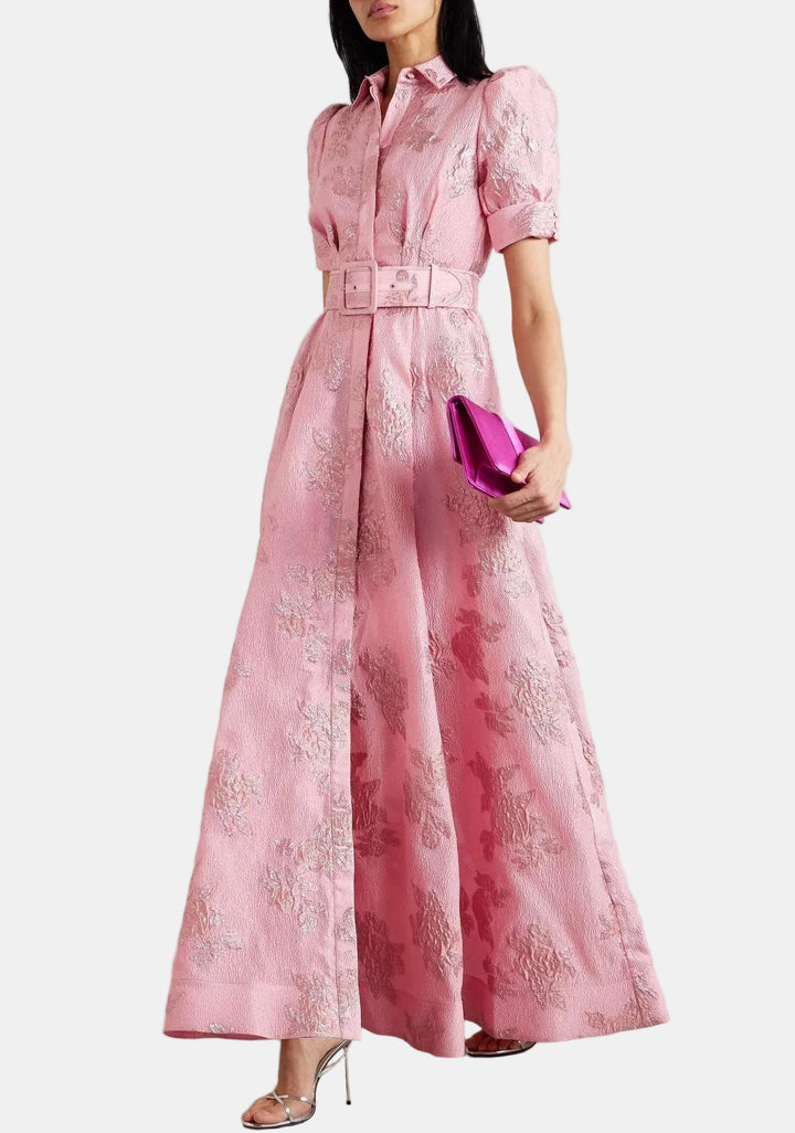 Rosie | Puff Sleeved Maxi Dress