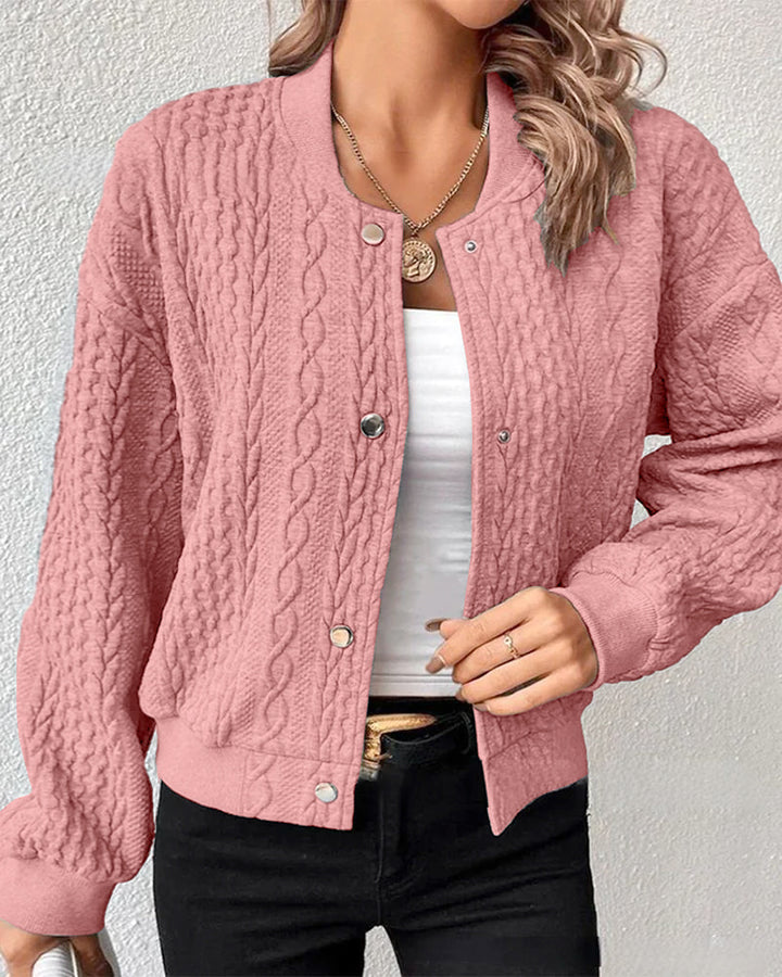 Alora - Comfortable Buttoned Sweater