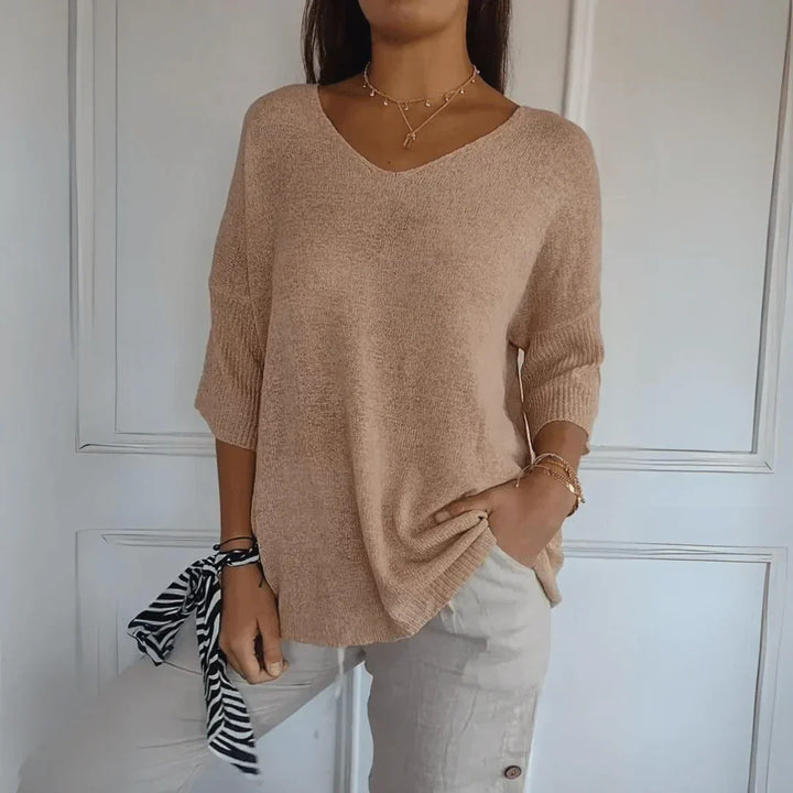 Hannah | Slimming V-Neck Top
