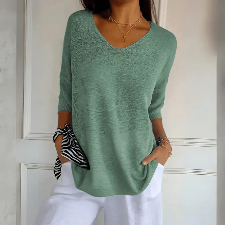 Hannah | Slimming V-Neck Top
