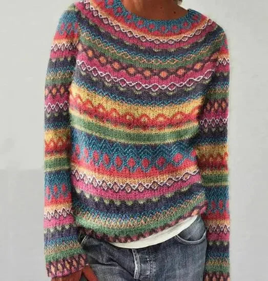 Isobel - Cozy Fair Isle Sweater